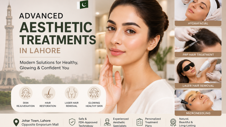 Best Aesthetic Clinic in Johar Town Lahore: A Complete Guide to Modern Skin and Beauty Treatments
